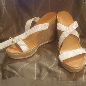 Narrative Madden Girl white faux leather